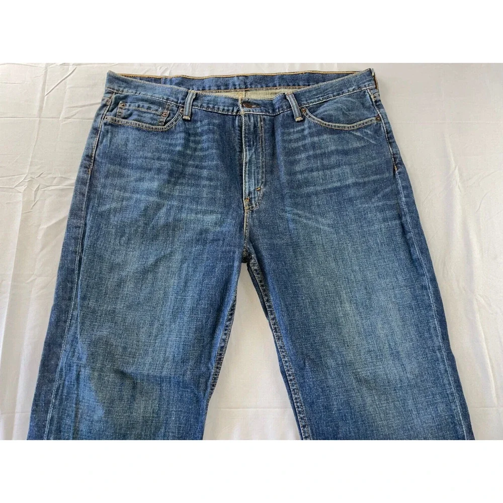 Levi's 514 Straight 100% Cotton Denim Jeans. Perfectly Broken In, Men's 40X30.